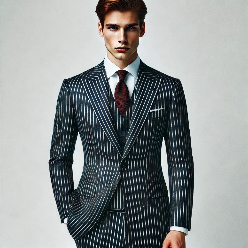 Man in a luxury suit